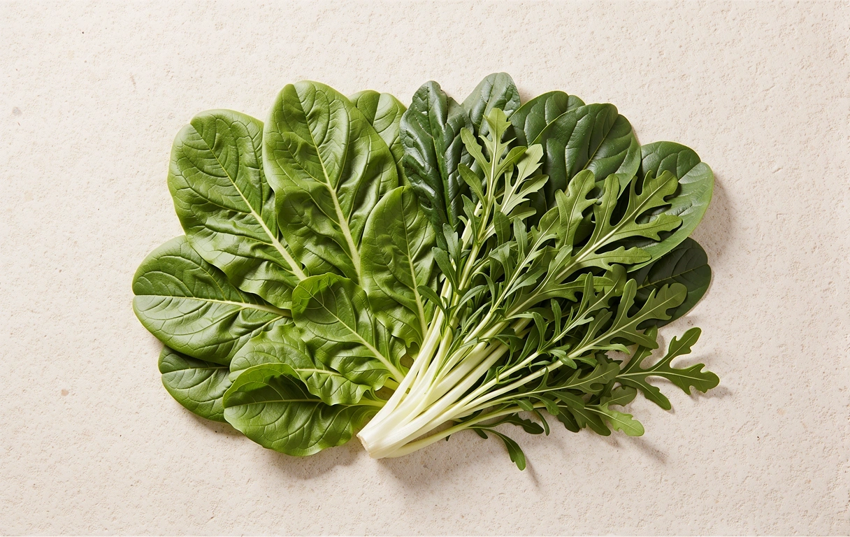 Hojas verdes nutritivas